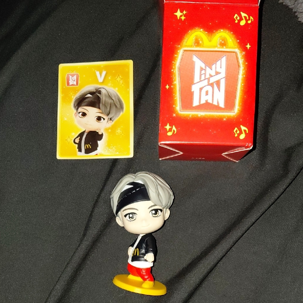 BTS Tiny Tan Mcdonalds Toy Encore V